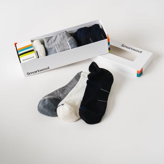 Run Low Ankle Socks Trio Gift Box
