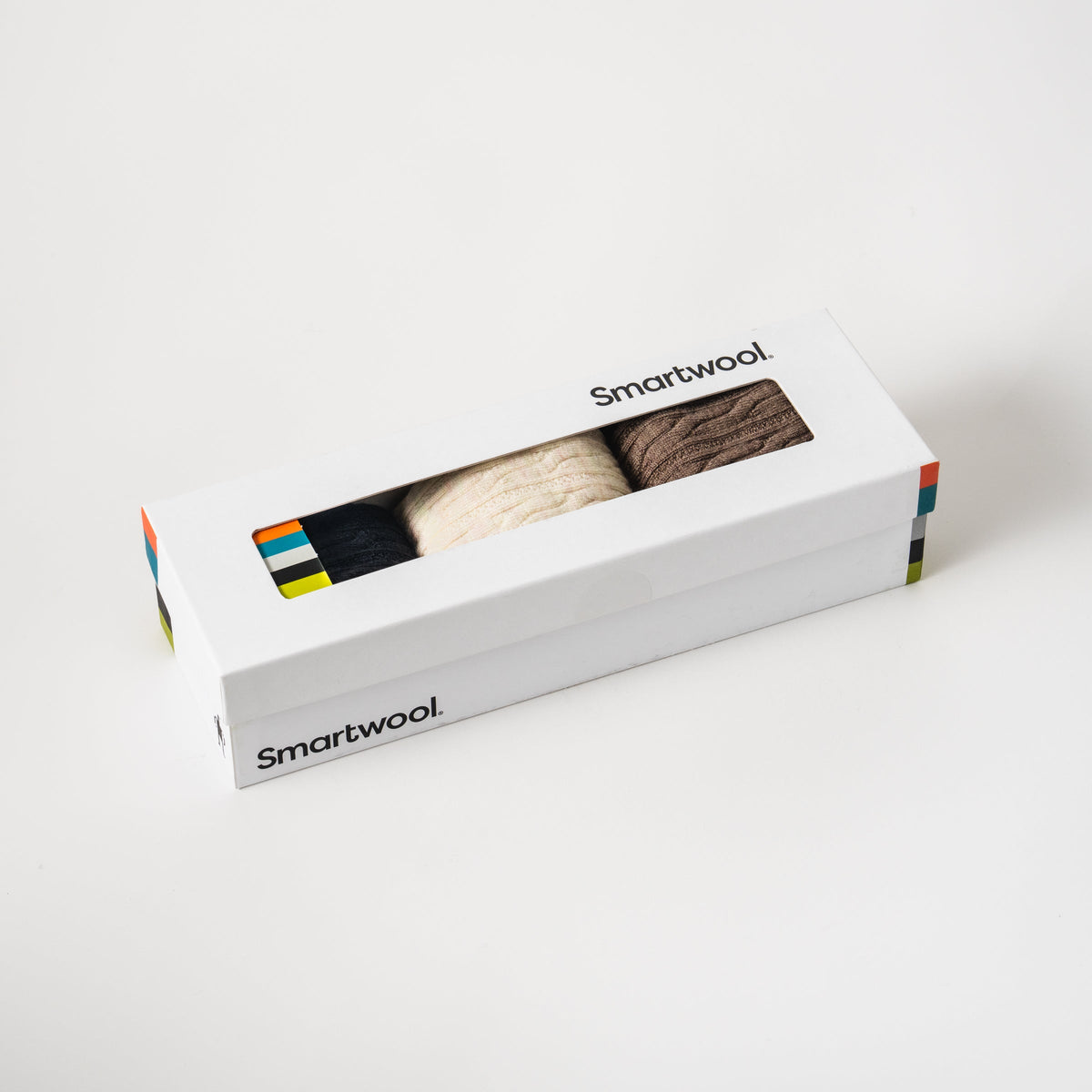 Women's Everyday Cable Crew Socks Trio Gift Box