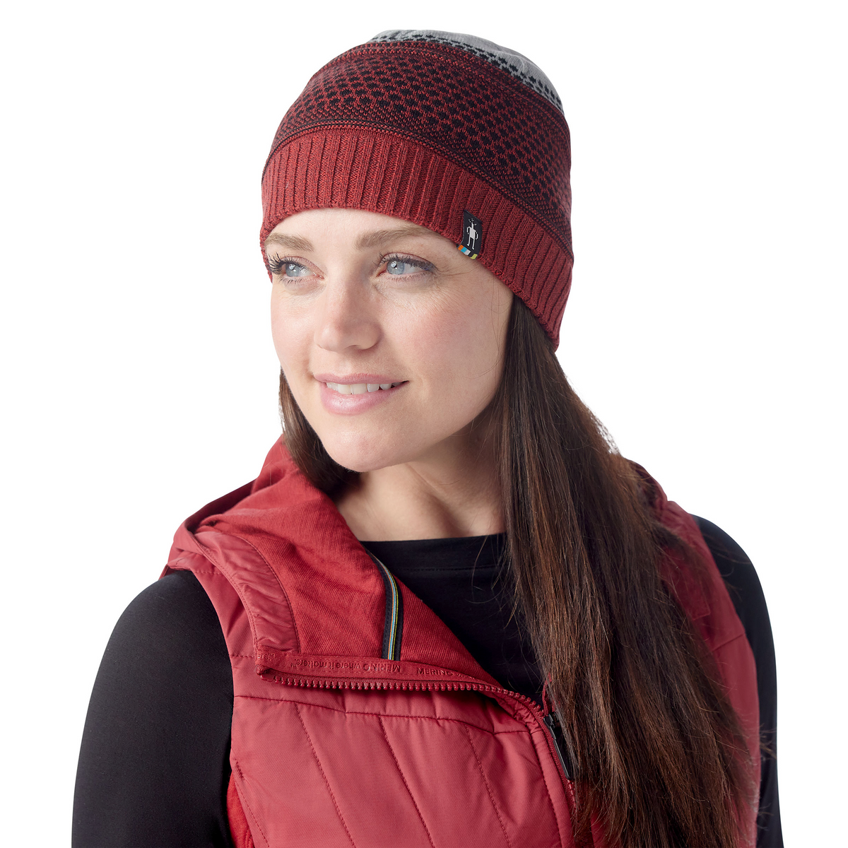 Popcorn Cable Reversible Beanie