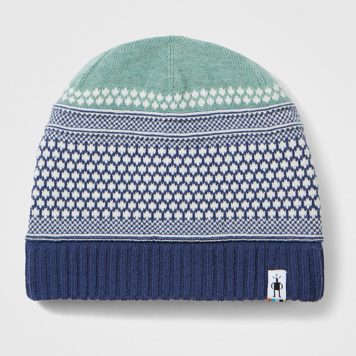 Popcorn Cable Reversible Beanie