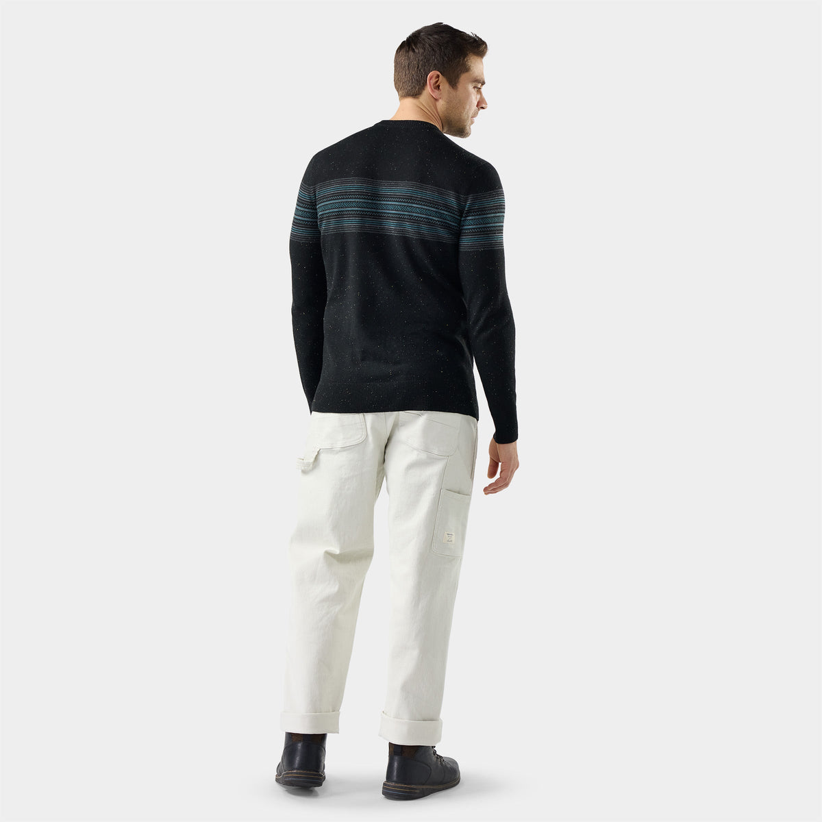 Men's Sparwood Stripe Crew Sweater