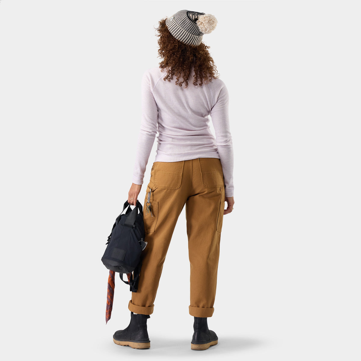 Women's Thermal Merino Rib Turtleneck