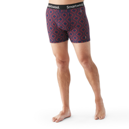 Men's Merino Print Boxer Brief