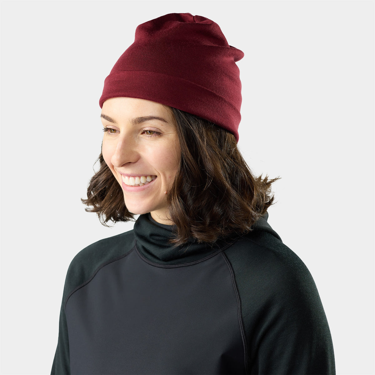Thermal Merino Reversible Cuffed Beanie